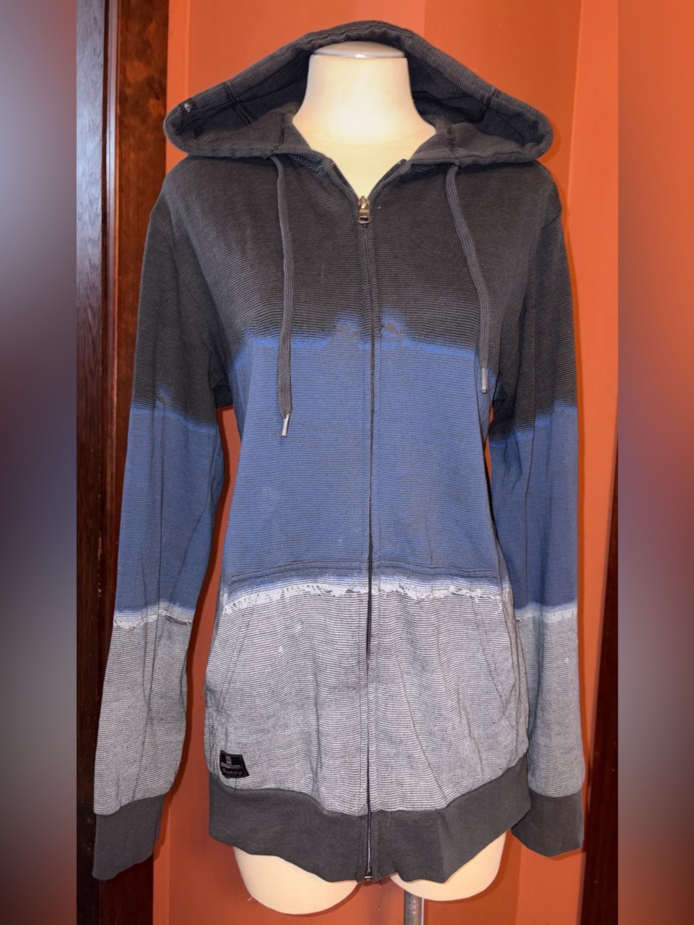 Quicksilver vintage 3-Tone zip up